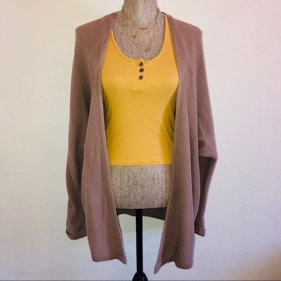 Dusty Pink Cardigan - Picture 2 of 4
